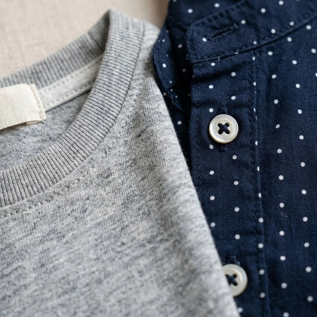 2-Piece Mini Classic Shirt Set | Ages 3M–18M