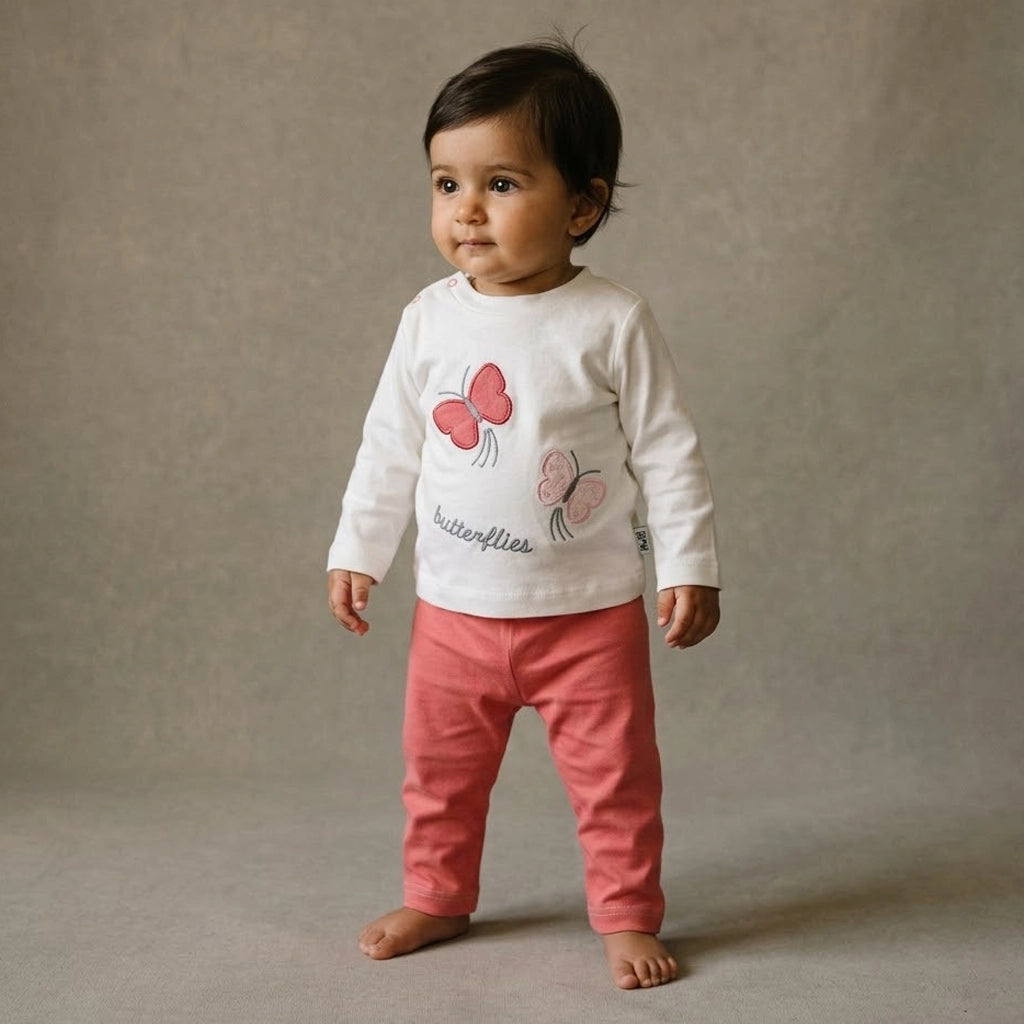 Butterflies 2-Piece Set | Ages 0M–9M