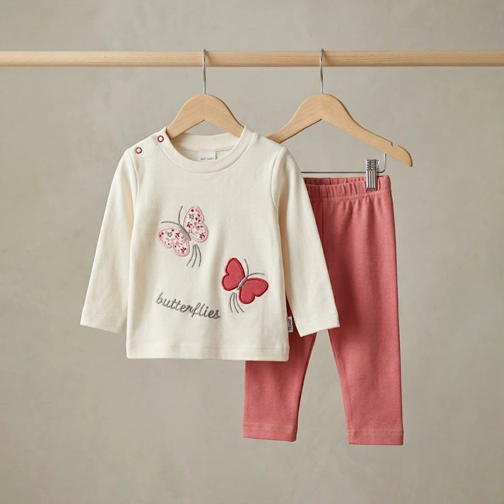 Butterflies 2-Piece Set | Ages 0M–9M