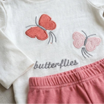 Butterflies 2-Piece Set | Ages 0M–9M