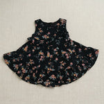 فستان “Midnight Bloom” مزهر للأطفال | من 9 لـ 24 شهر