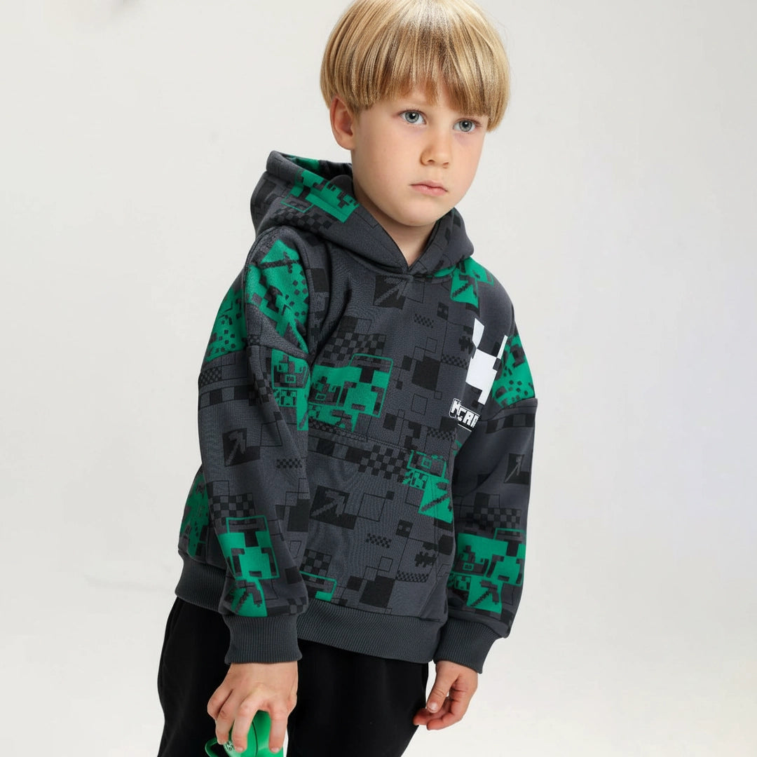 Minecraft Hoodie & Jogger Set | Ages 5Y–10Y