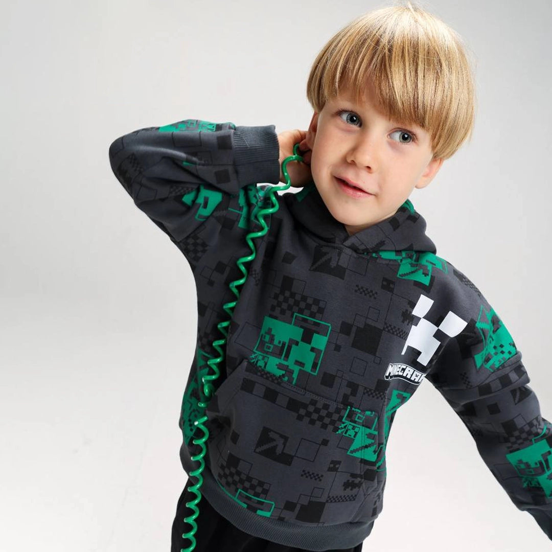 Minecraft Hoodie & Jogger Set | Ages 5Y–10Y