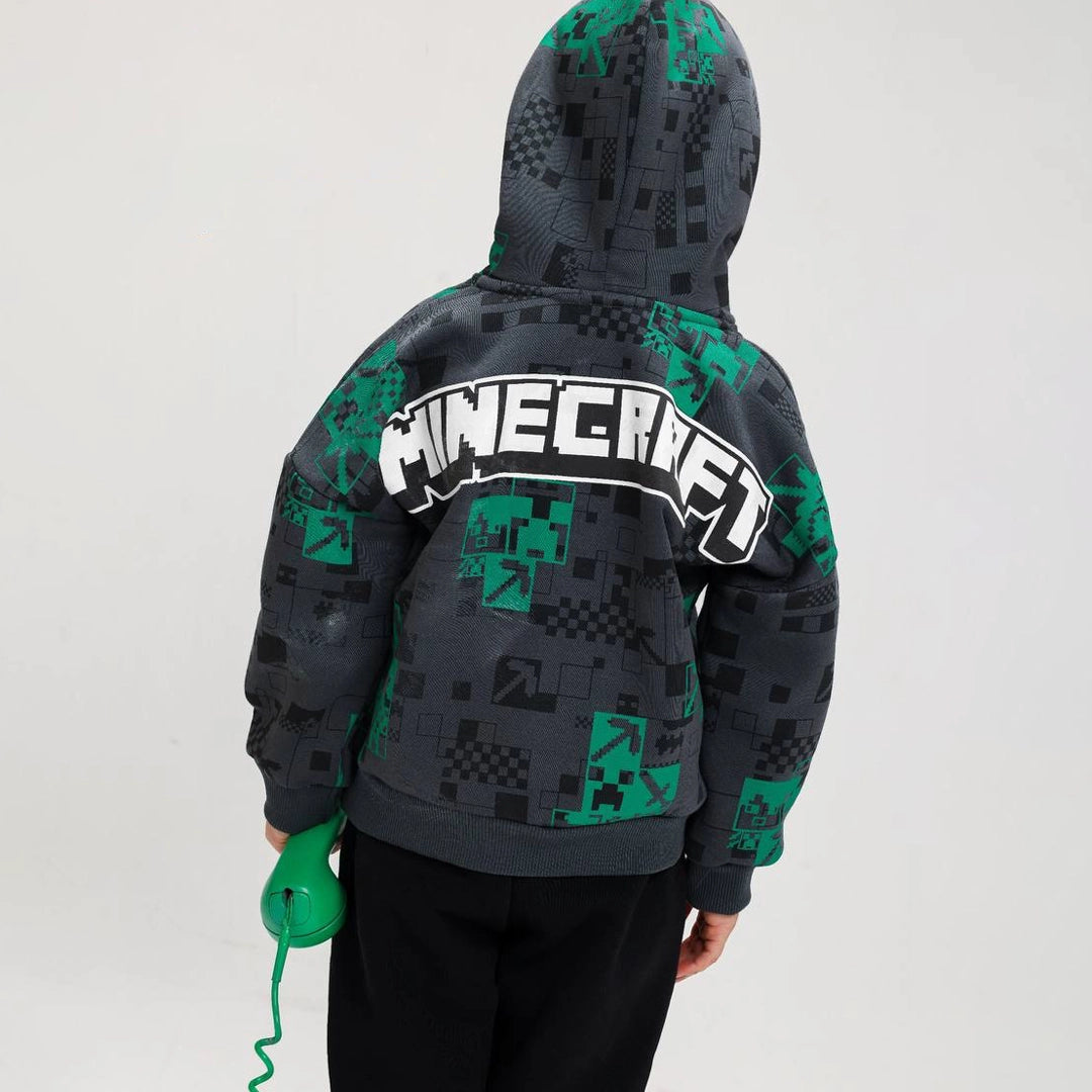 Minecraft Hoodie & Jogger Set | Ages 5Y–10Y