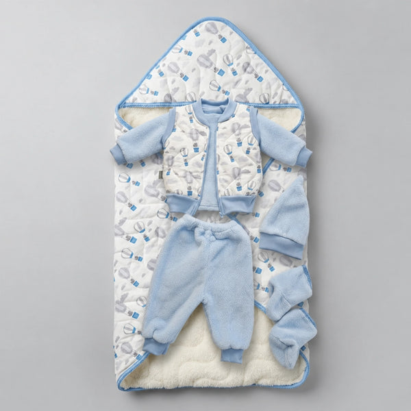 Newborn Baby Boy Winter Gift Set – 6 Pieces