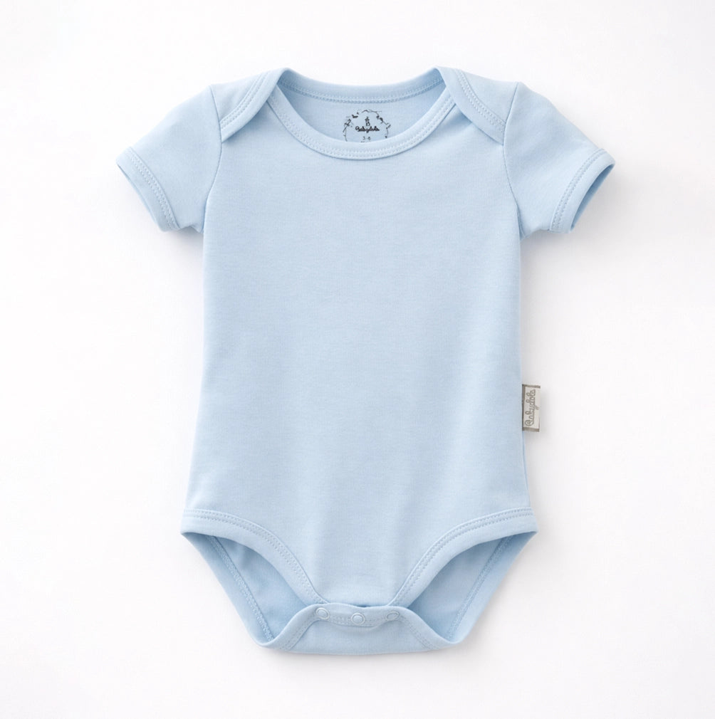 Baby Cotton Short-Sleeve Bodysuit | Ages 0M–24M