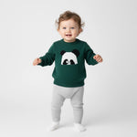 Peek-a-Boo Panda Pullover | Ages 6M-24M