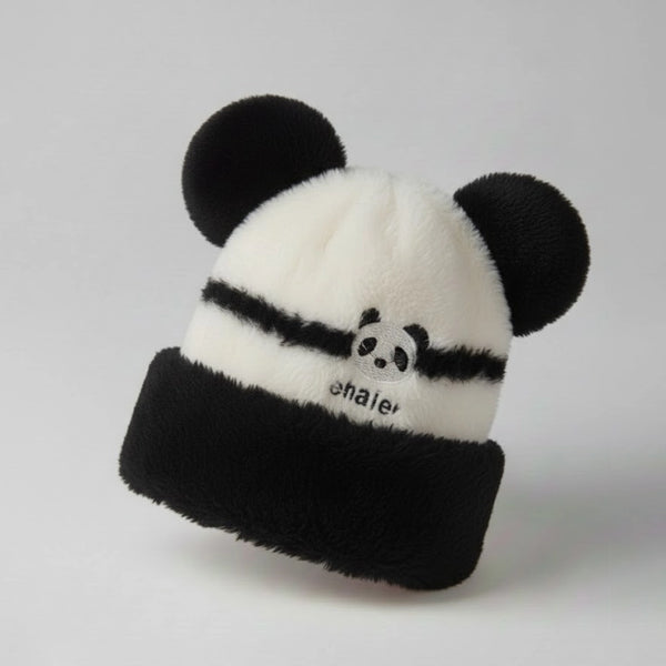Panda Ear Winter Beanie