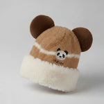 Panda Ear Winter Beanie | 2Y–5Y