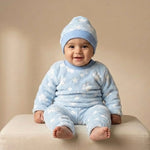 Paws & Stars Glow-in-the-Dark Winter Pajama Set | Ages 3M–12M