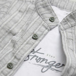 Stay Strong Ribbed Set | Ages 6M–36M
