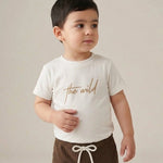 طقم “Wild Days” بخامة مضلعة للأطفال | من 6 شهور لـ 36 شهر