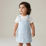 Floral Overall Dress Set | Ages 12M-30M