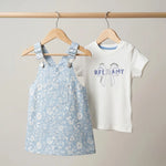 Floral Overall Dress Set | Ages 12M-30M