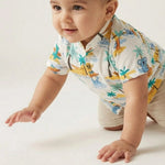 Surf Safari Baby Shirt | Ages 6-9M