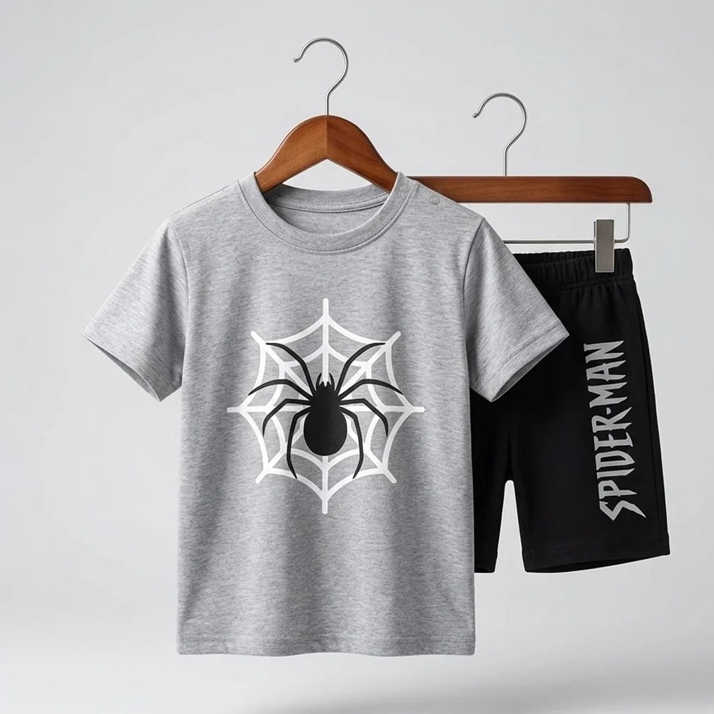 Spider Web Pajama | Ages 9M-24M