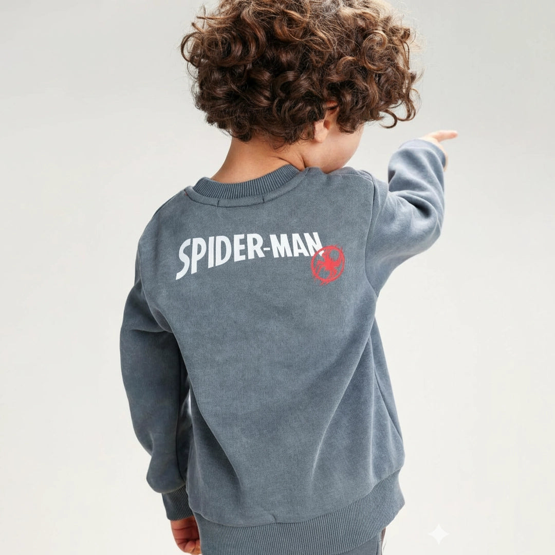 Spider-Man Sweatshirt & Jogger Set | Ages 1Y-4Y