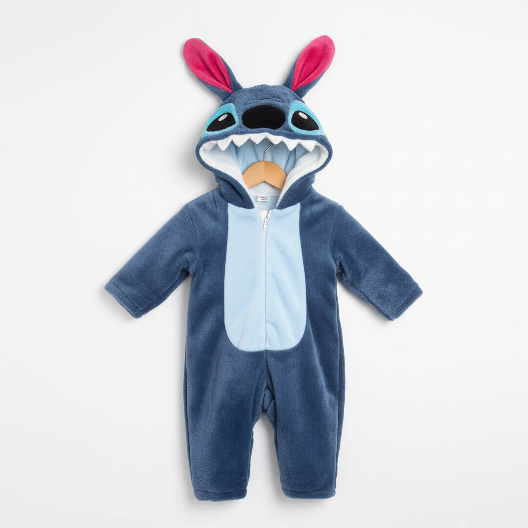 Stitch Costume Onesie | Unisex 0M–12M