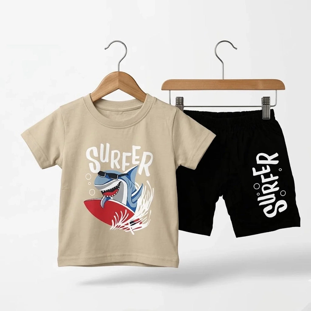 Surfer Shark Pajama | Ages 9M-24M