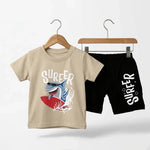 Surfer Shark Pajama | Ages 9M-24M