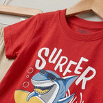 Surfer Shark Pajama | Ages 9M-24M