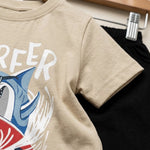 Surfer Shark Pajama | Ages 9M-24M