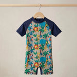 Safari One-Piece Swimsuit | UPF 50+ Protection | Ages 3M–18M