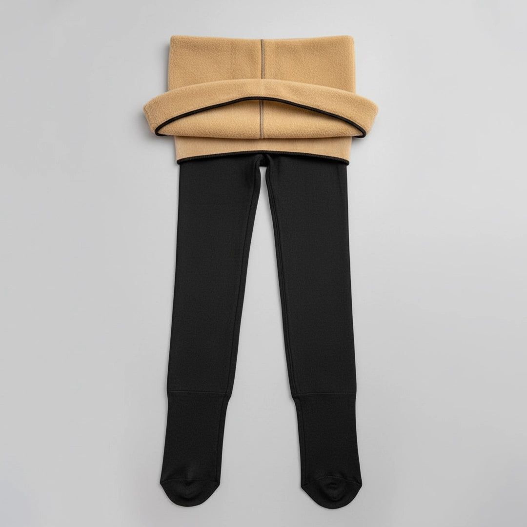 Girls Thermal Faux Fur-Lined Winter Tights | Ages 4Y–12Y