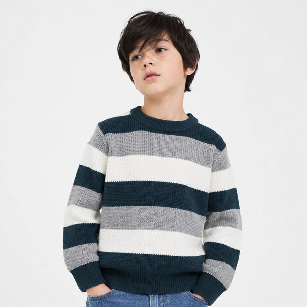 Trail Stripe Pullover | Ages 2Y–8Y