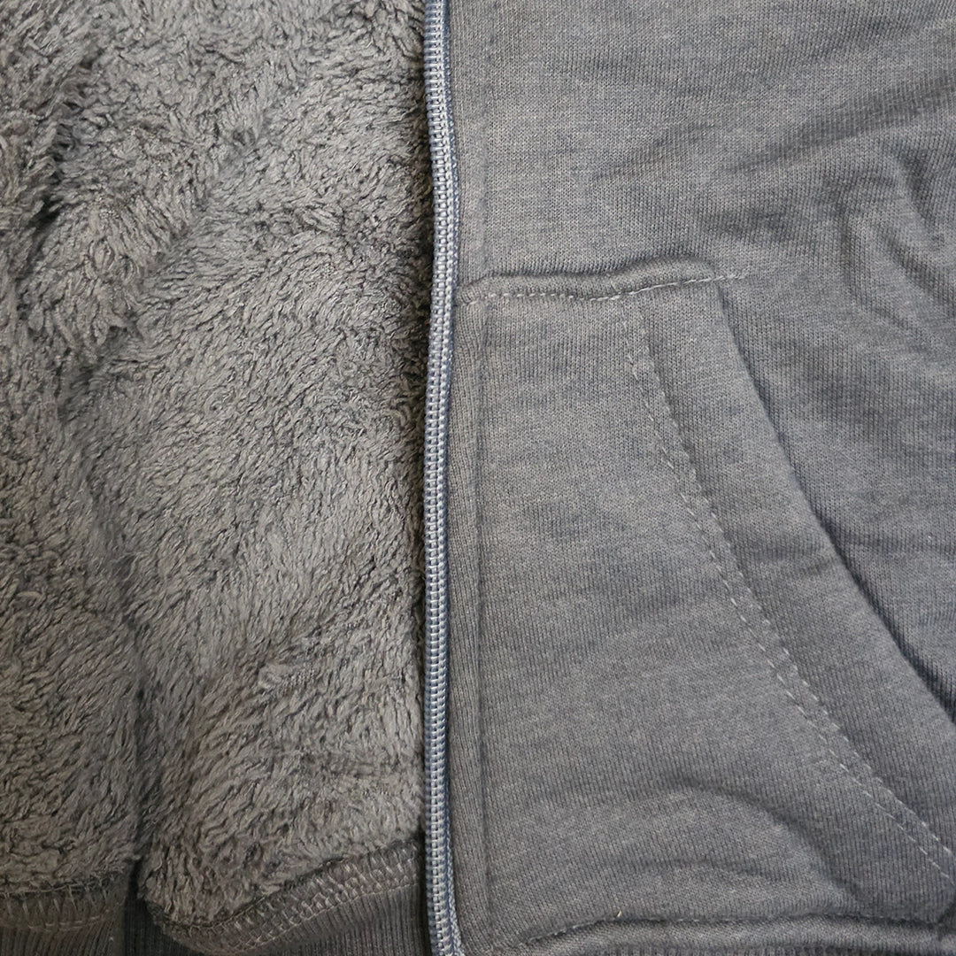 Unisex Sherpa-Lined Zip Jacket | Ages 2Y–6Y
