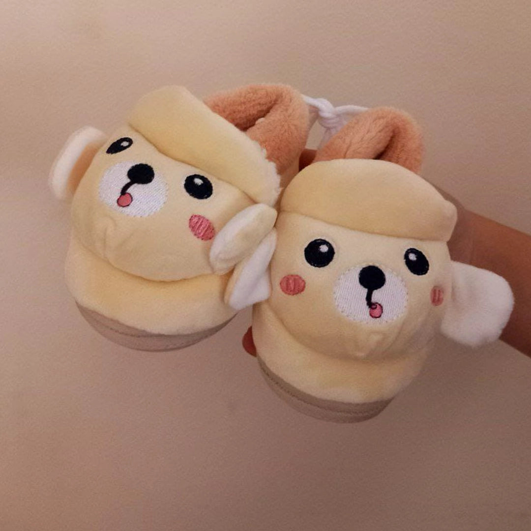 Bear Hug Plush Home Boots | Ages 6M–18M