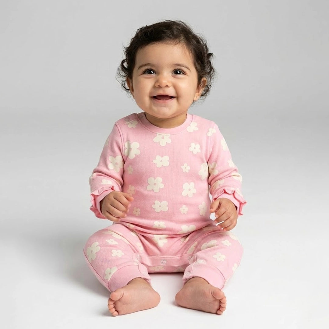 Blossom Baby Romper | Ages 0M–18M