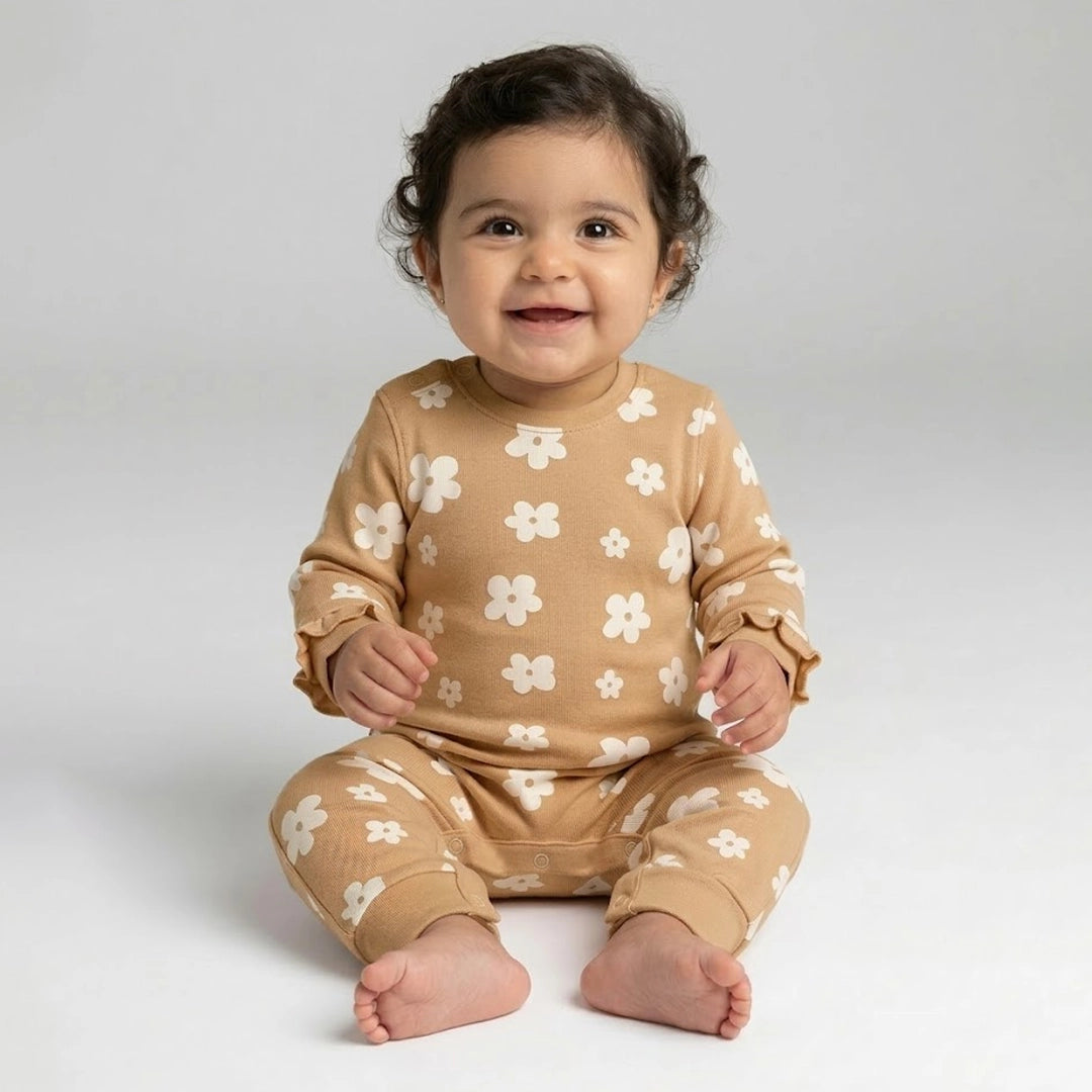 Blossom Baby Romper | Ages 0M–18M