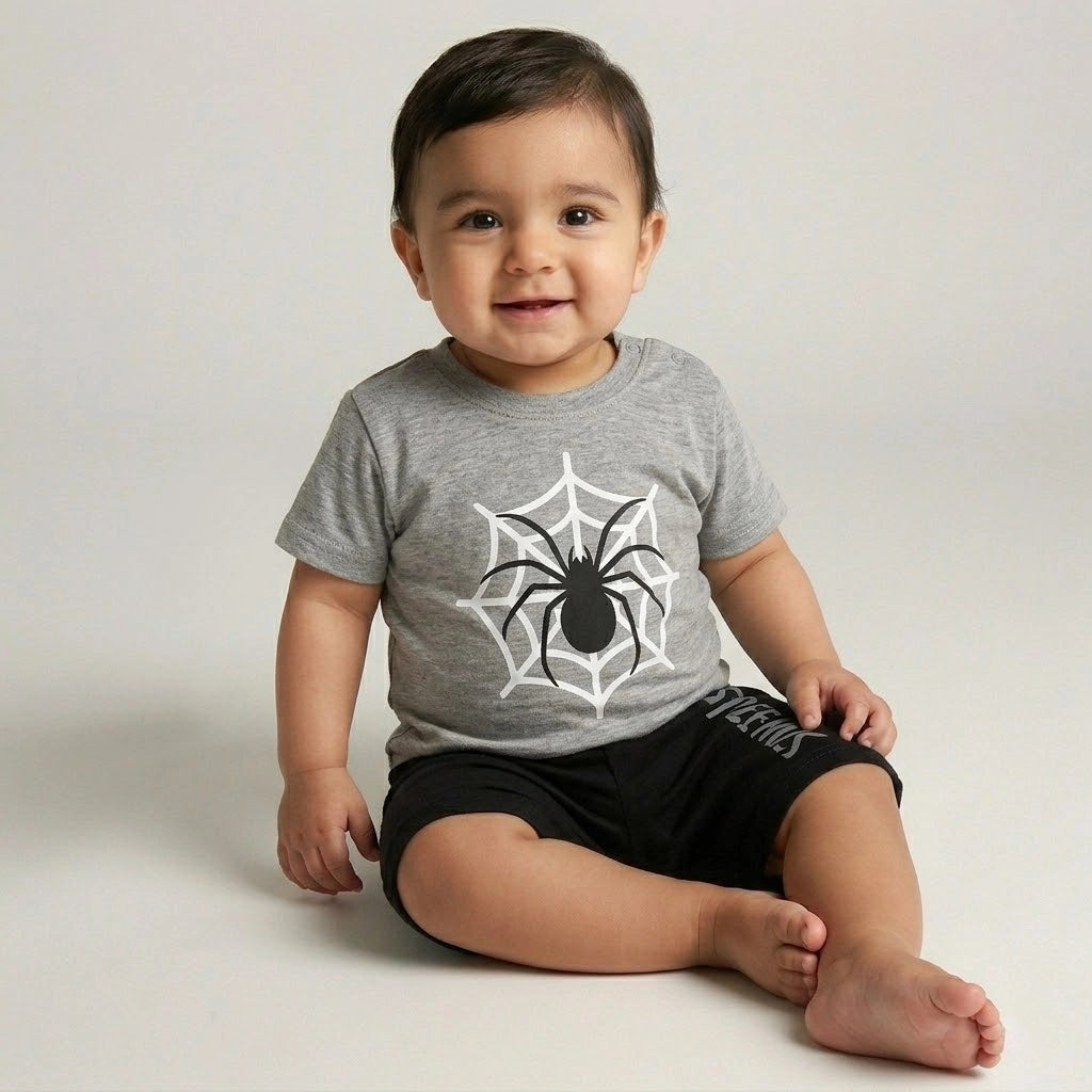Spider Web Pajama | Ages 9M-24M