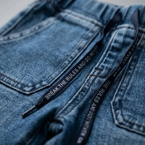 Classic Denim Jogger Jeans